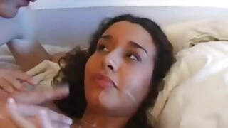 الحلو فتاة افضل مواقع الاباحيه استيقظت قوية الديك في كس